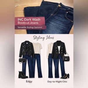 EUC Inc Denim Dark Blue Jeans C37